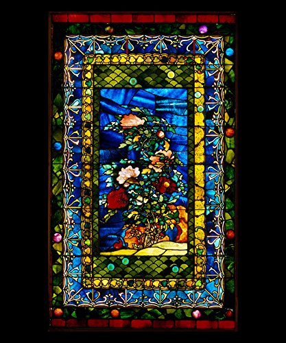 ジョン・ラファージ ヴィンテージステンドグラス メトロポリタン美術館 牡丹の花 Amazon | ジョン・ラファージ ヴィンテージステンドグラス