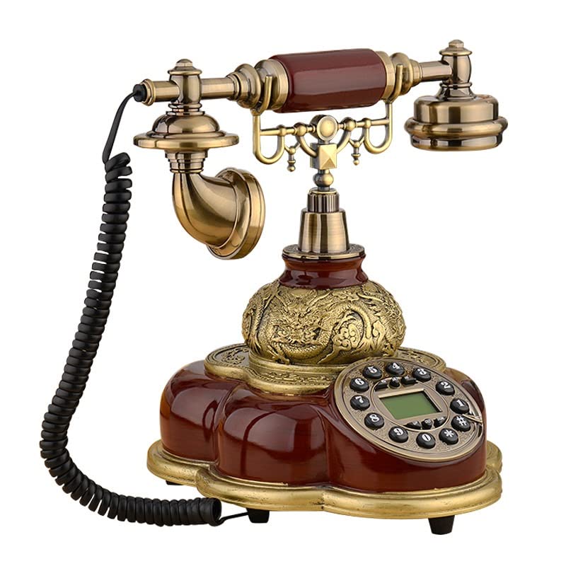 Téléphone rétro filaire pour sublimer la décoration de votre salon