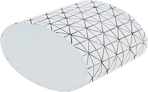 Miniatura 7 de MyGift Juego de accesorios de baño de diseño geométrico moderno, incluye dispensador de jabón líquido o loción, soporte para cepillo de dientes,