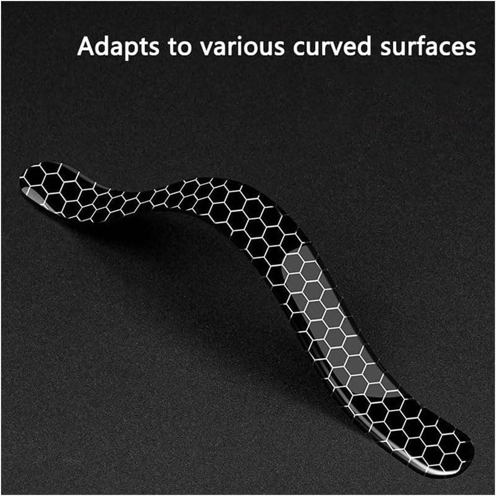 Protezione Maniglia Portiera per Renault Clio RS 1999-2025, Pellicola Protettiva Anti-Graffio, Set di 8 Nero