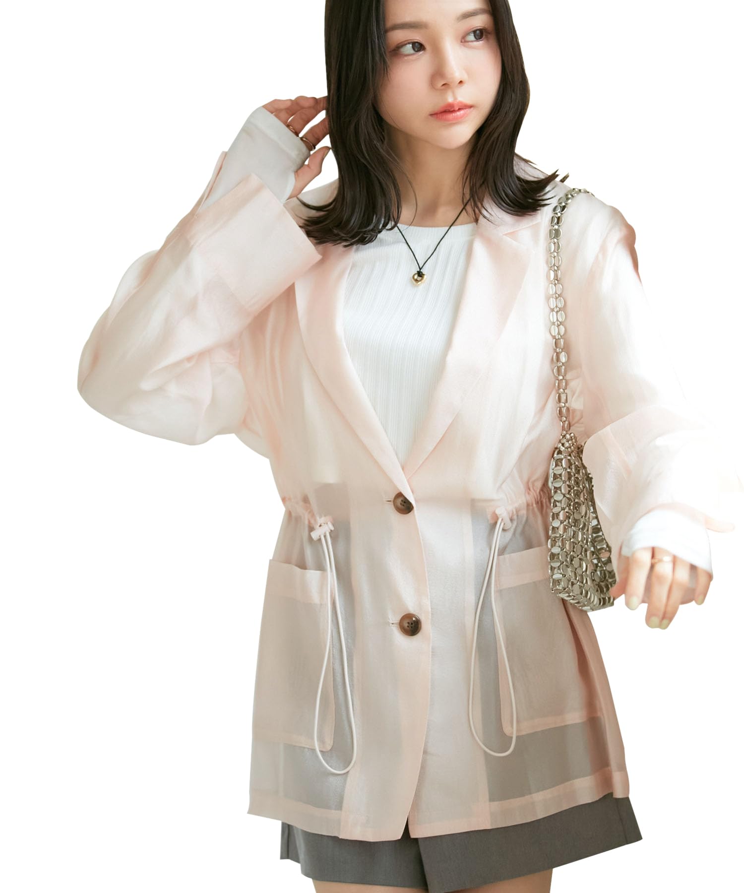 ドロストシアージャケット 楽天市場】【SALE／40%OFF】ウエストドロストシアージャケット