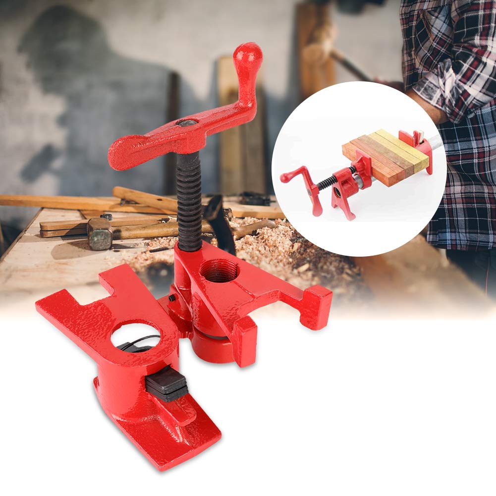 Lot de 4 Colliers de Serrage pour le Travail du Bois, Ensemble de Pinces Bois Serre Joint de Fer Serre-joint Dormant de Menuisier - 26,5 mm