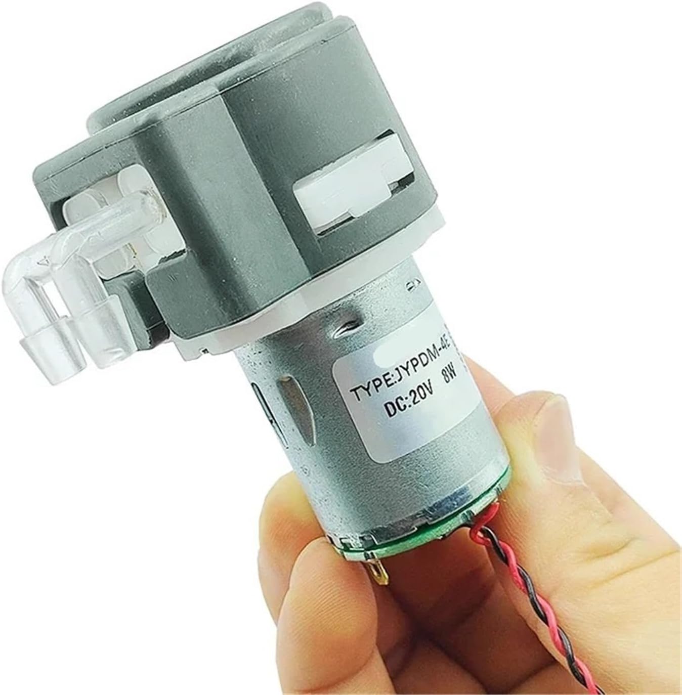 JYPDM-4E Mini 365 Peristaltic Dosing Pump Micro Self-Primming Suction 12V 18V 20V 24V 18W Water Liquid Lab Metering Pump