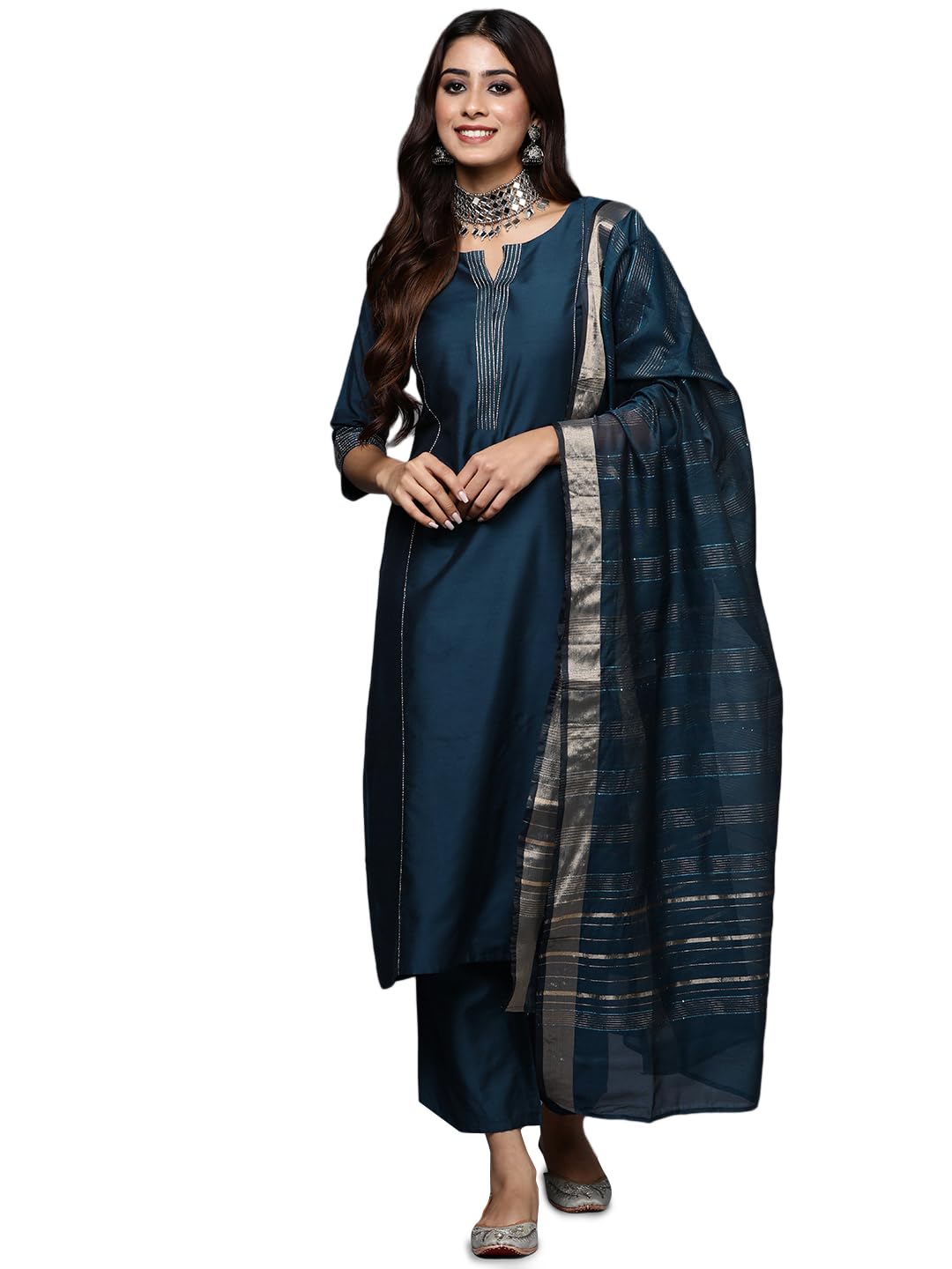 Women's Silk Blend Kurta Sets