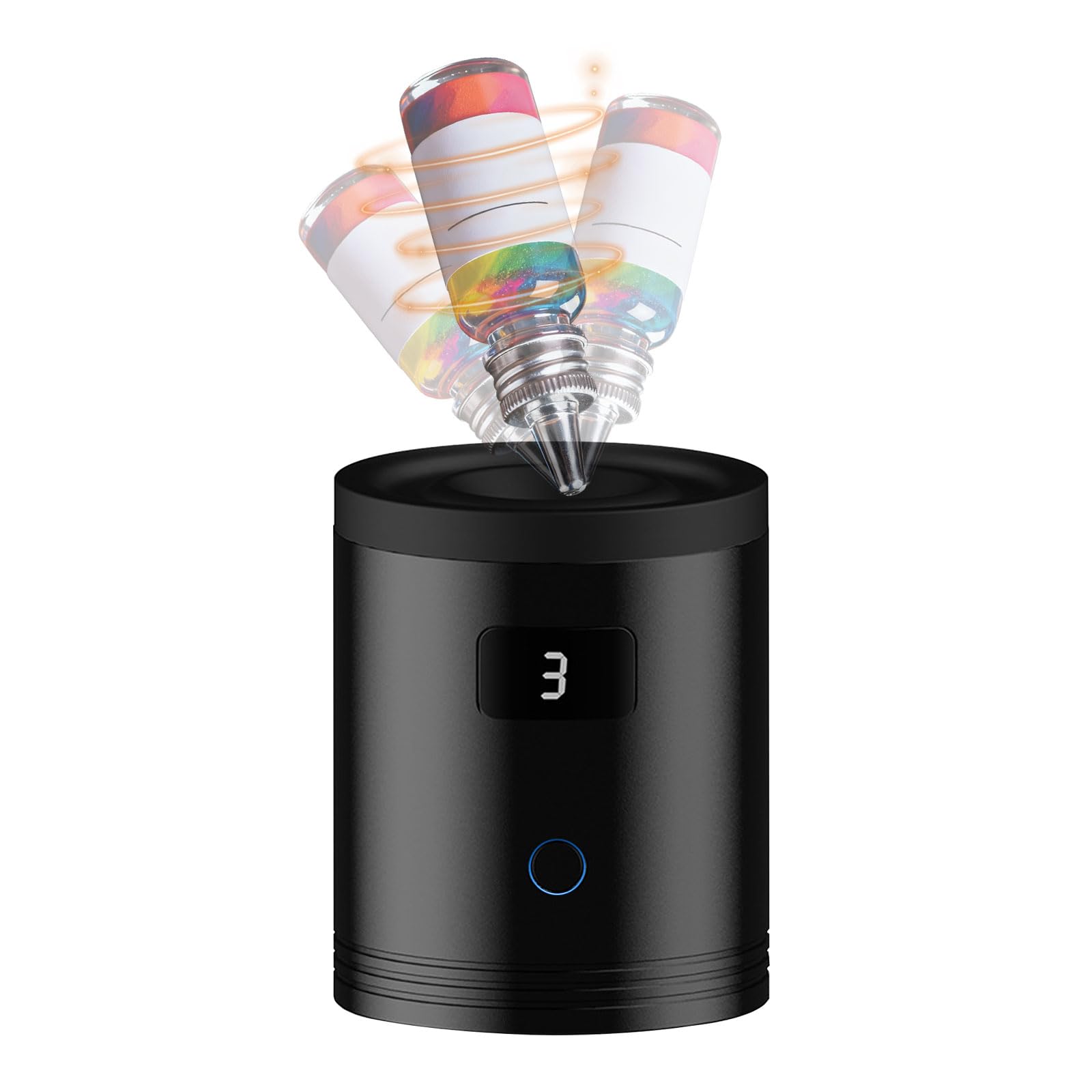 Mini Vortex Mixer mit 3 Geschwindigkeiten 1000mAh Akku