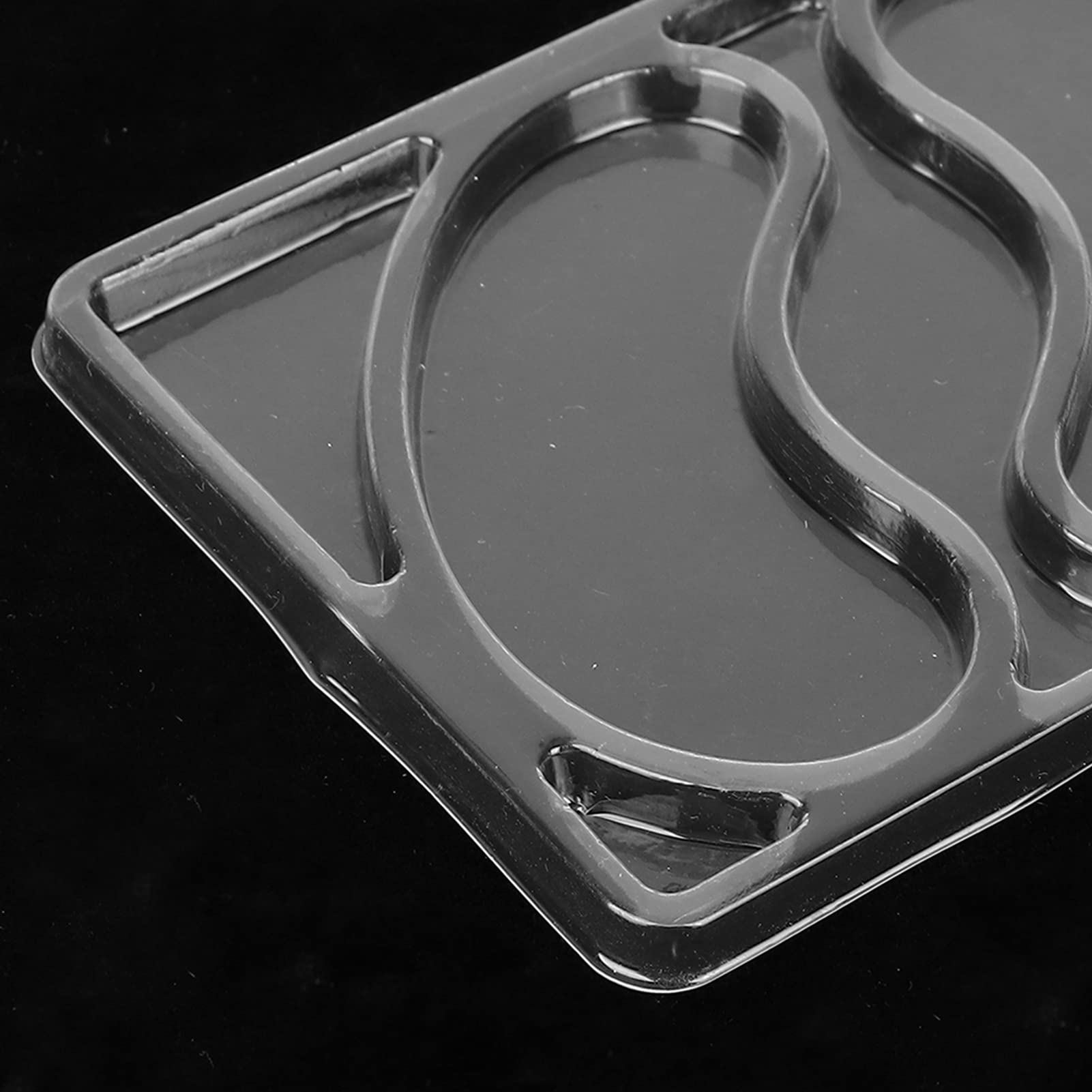 24 Stück Augenmasken-Formen – Transparent, Wiederverwendbar, Für Gesichtsmasken-Maschinen, ABS-Material