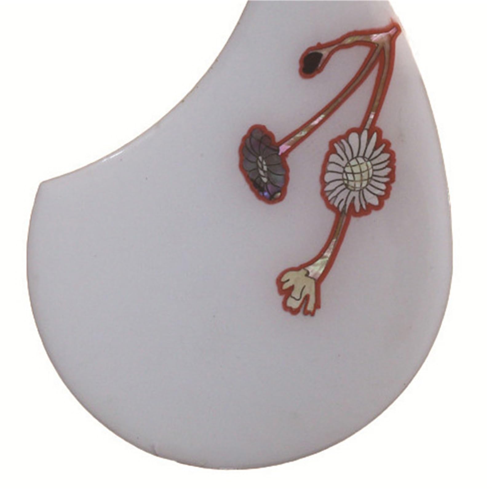 Maskownica Do Gitary Akustycznej Elastyczna Osłona Typu Pickguard Do Gitar Drewnianych Wykonana Z Celuloidu Trwała Osłona Typu Pickguard Do Gitary Akustycznej