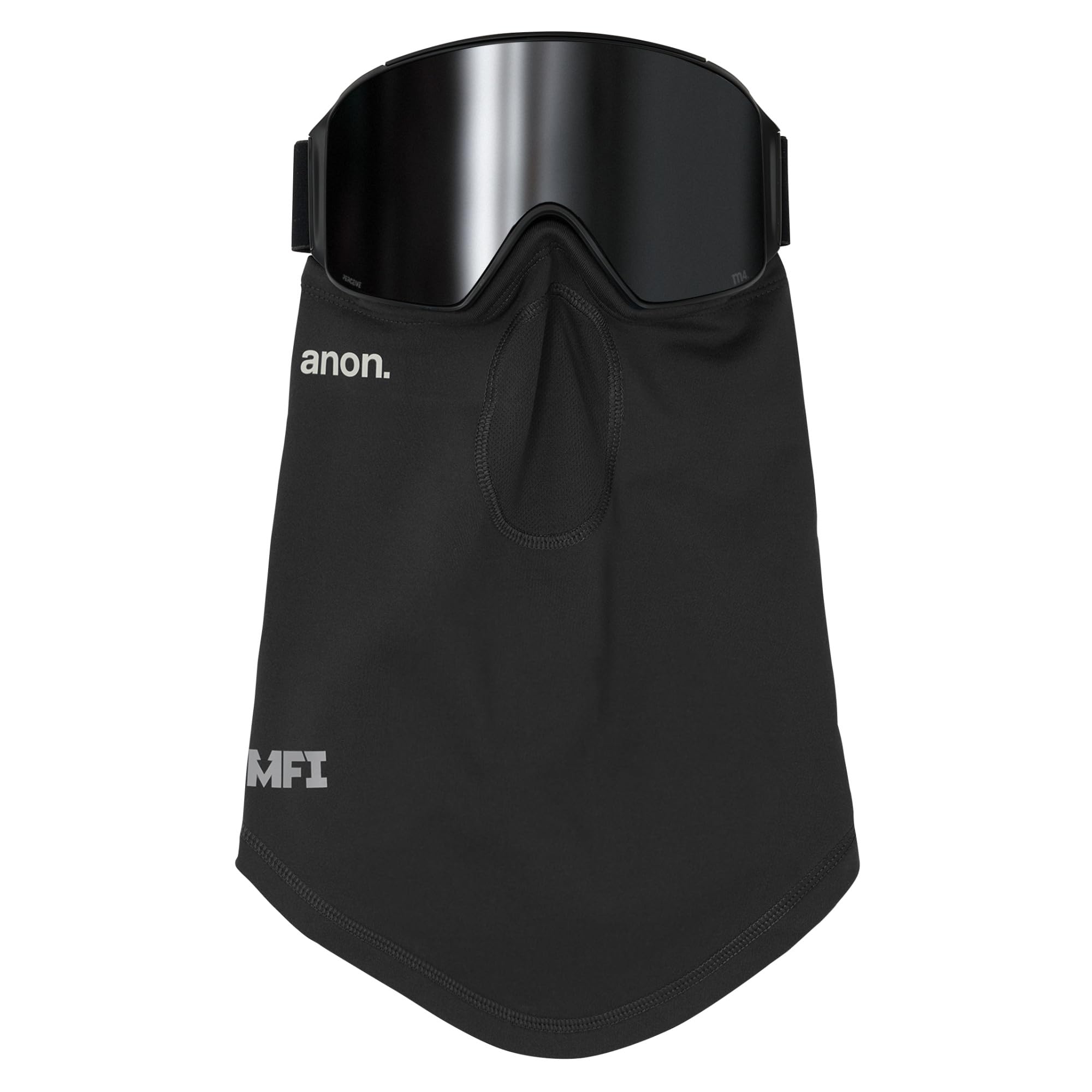 Anon Unisex Black Mfi Midweight Neck Warmer, One Size