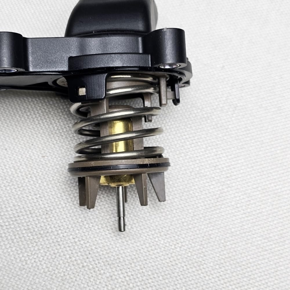 Obudowa termostatu z czujnikiem 06E121111AL 06E121111AD 06E121111P/S/T pasuje do VW Touareg pasuje do Audi A6 A7 A8 pasuje do Quattro Q5 Q7 S4 SQ5 3.0L Termostat