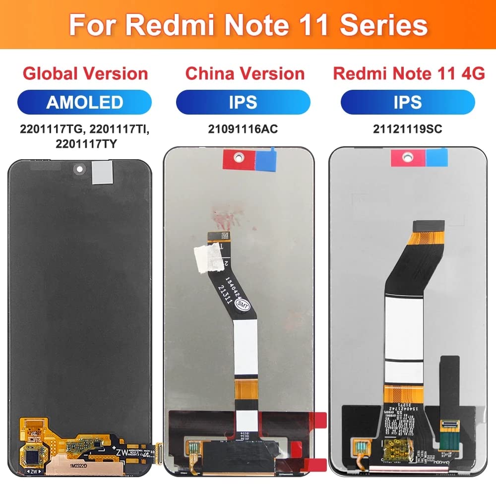 Amazon.co.jp: Show Good 6.5'? Xiaomi Redmi Note 11 4G LCD
