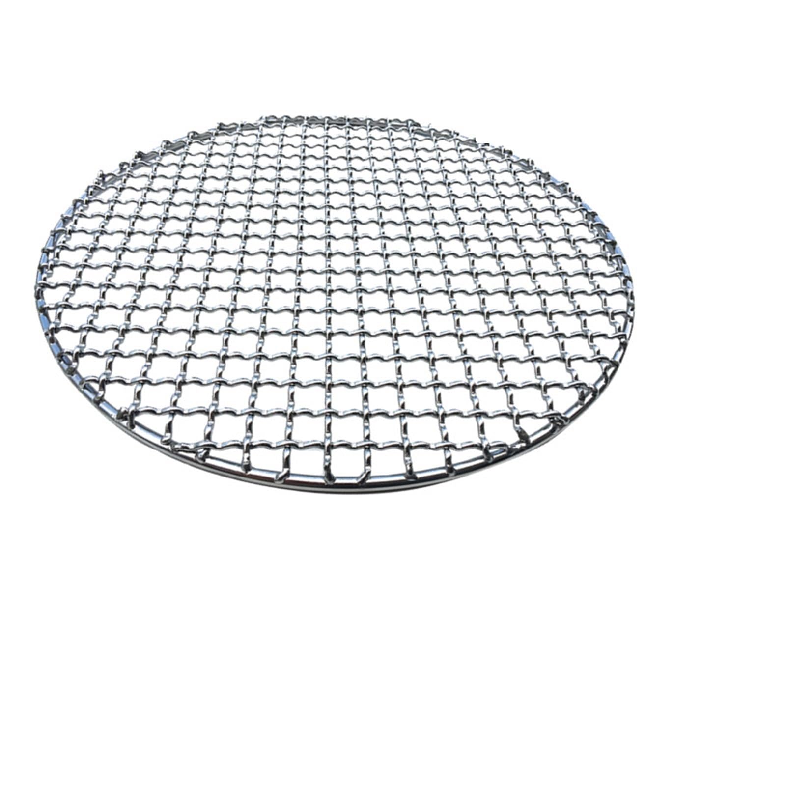 Grille barbecue ronde 29.5cm en acier inoxydable 304 pour cuisson
