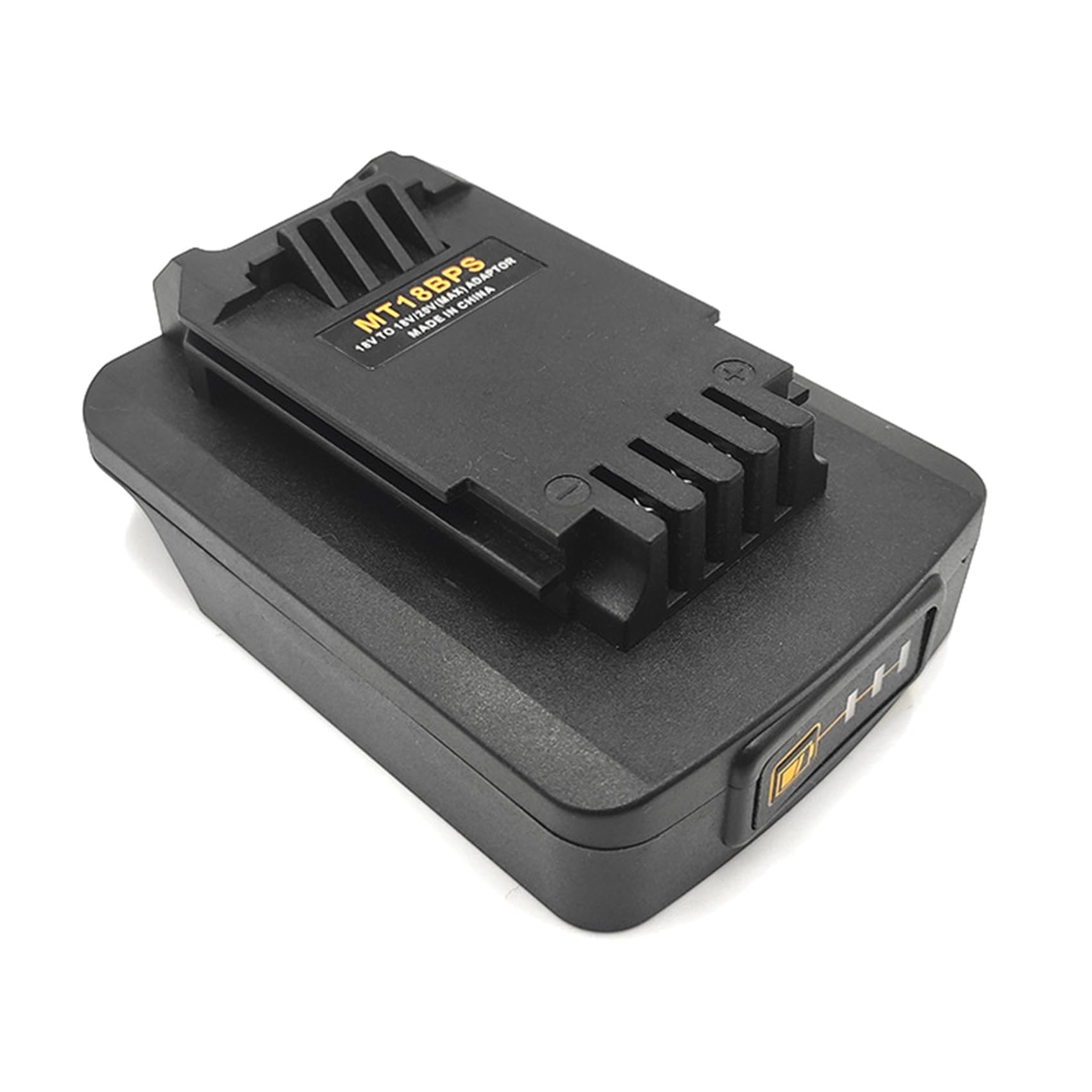 Adaptador de batería de litio (3 unidades, 18 V, Convertido en Cable de Porter, Convertidor de batería, 18 V, 20 V)