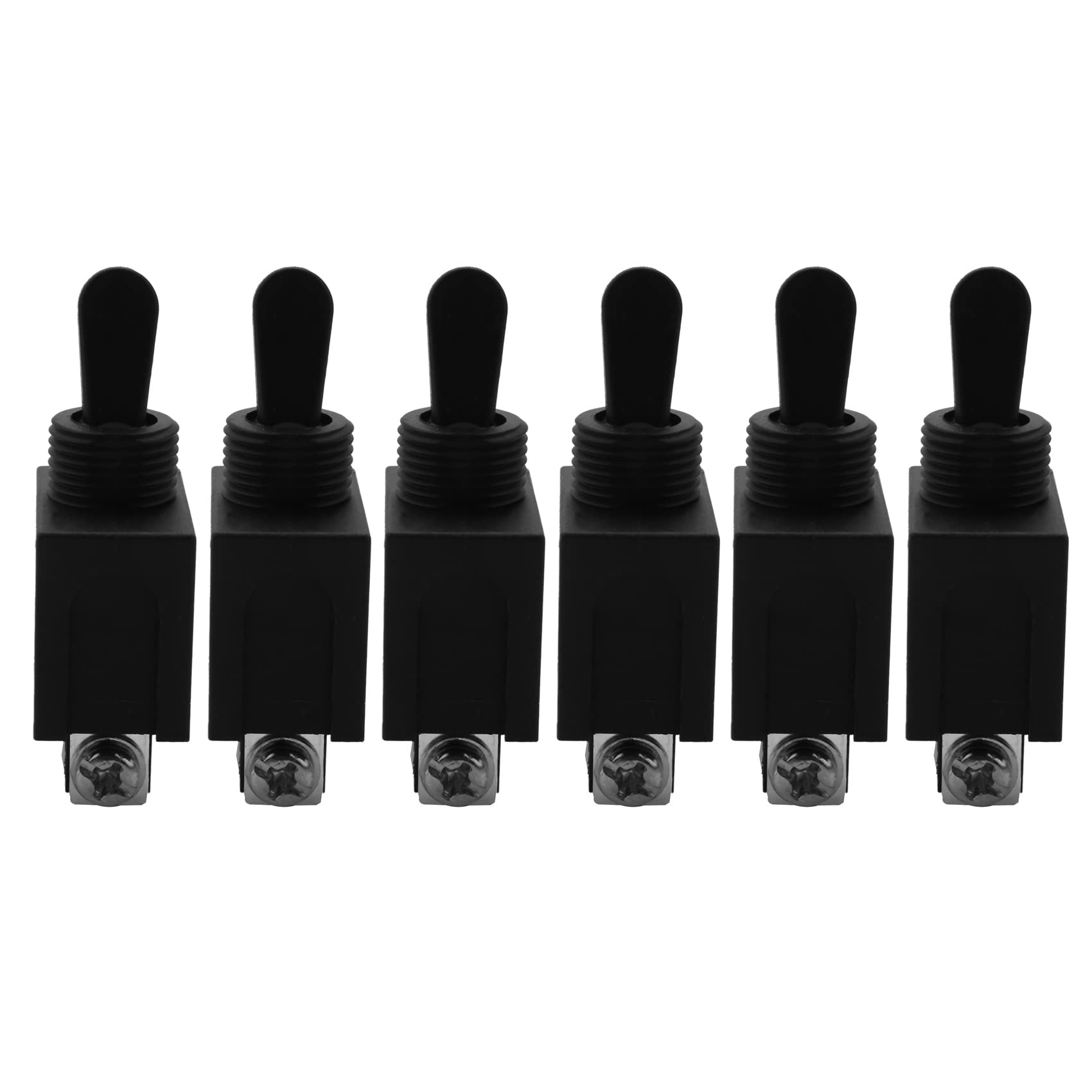 Jnchdghwa Black 6X 250V On/Off Position Toggle Switch For Angle Grinder