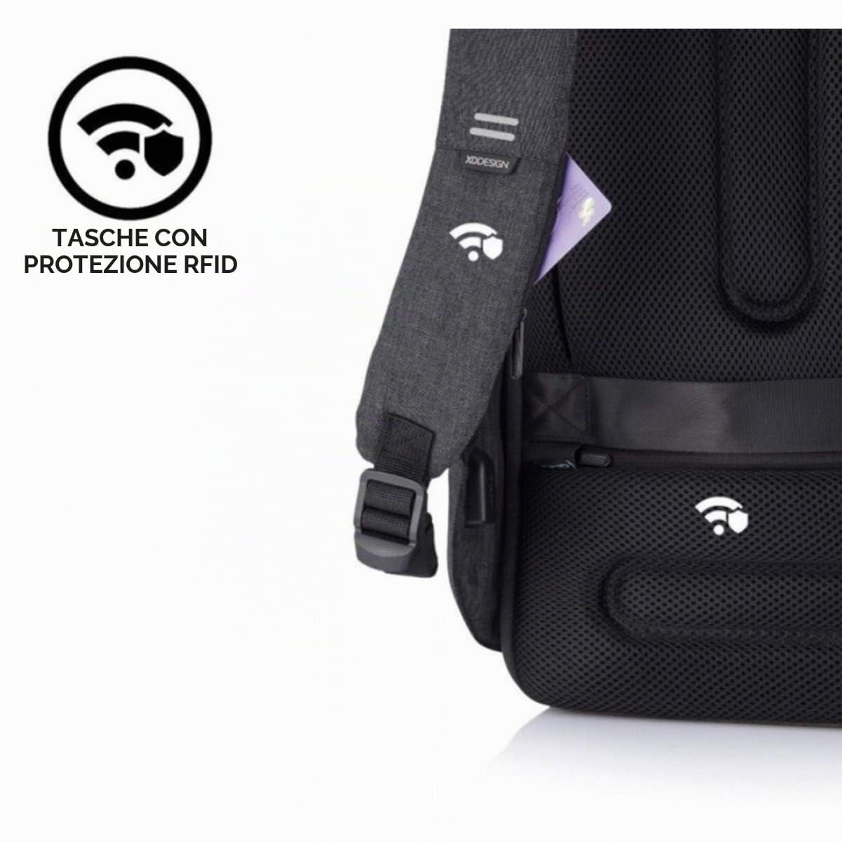 XDDesign Unisex Casual XD Design Urban Lite Anti-Theft Backpack Grey