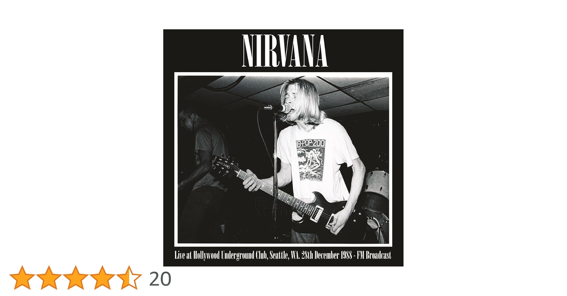 ニルヴァーナ　Nirvana1988 Live in Seattle 貴重CD Nirvana ニルヴァーナ/1988 Studio & Live Tracks Compile
