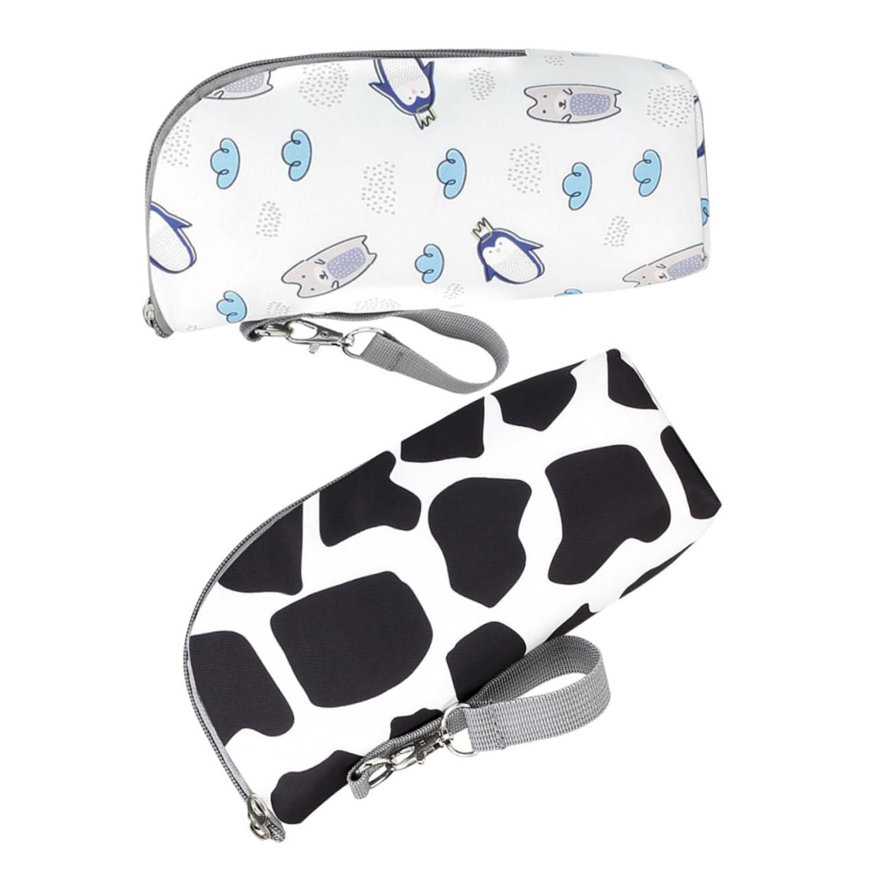 ibasenice 6pezzi Borsa Termica Per Biberon Isolati Per Latte e Alimenti Per Materiale Oxford Resistente Design Elegante e Pratico Per Viaggi e Uso Quotidiano