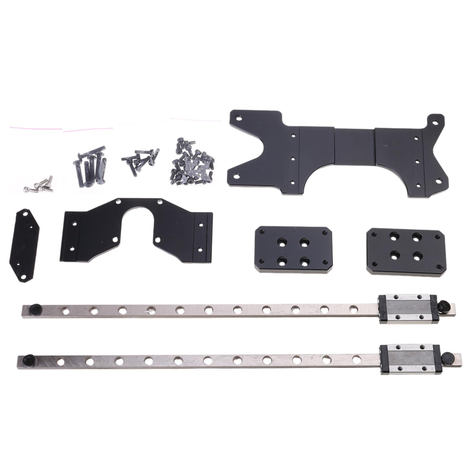 Guide linéaire 300 mm de précision supérieure avec plaque arrière fixe - 7