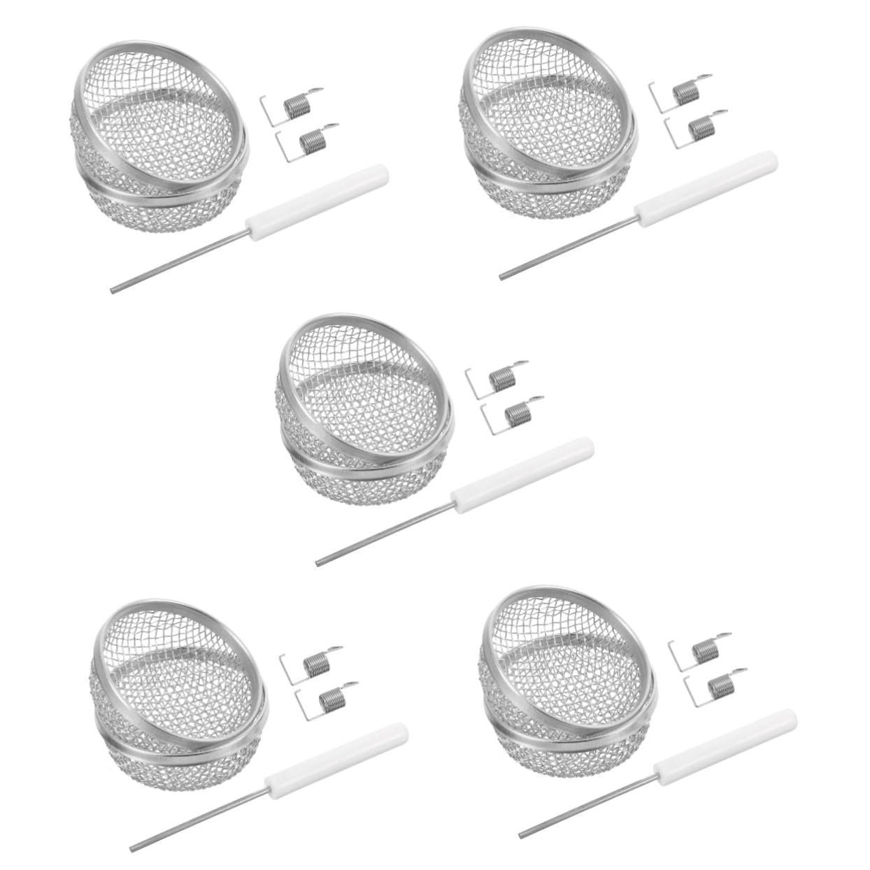 SOLUSTRE 10piezas Pantallas De Inoxidable para RV Cubiertas De Ventilación para Calefacción y Calentador De Agua con De Instalación Incluidas