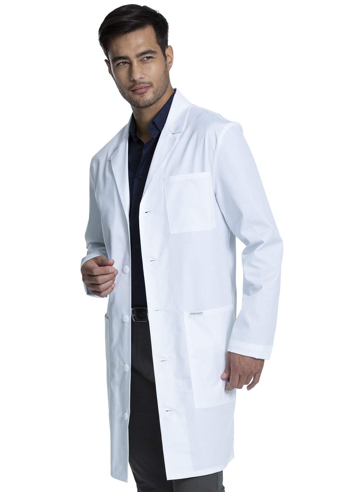 CHEROKEE Project Lab CK412 - Abrigo de laboratorio para hombre (96,5 cm)