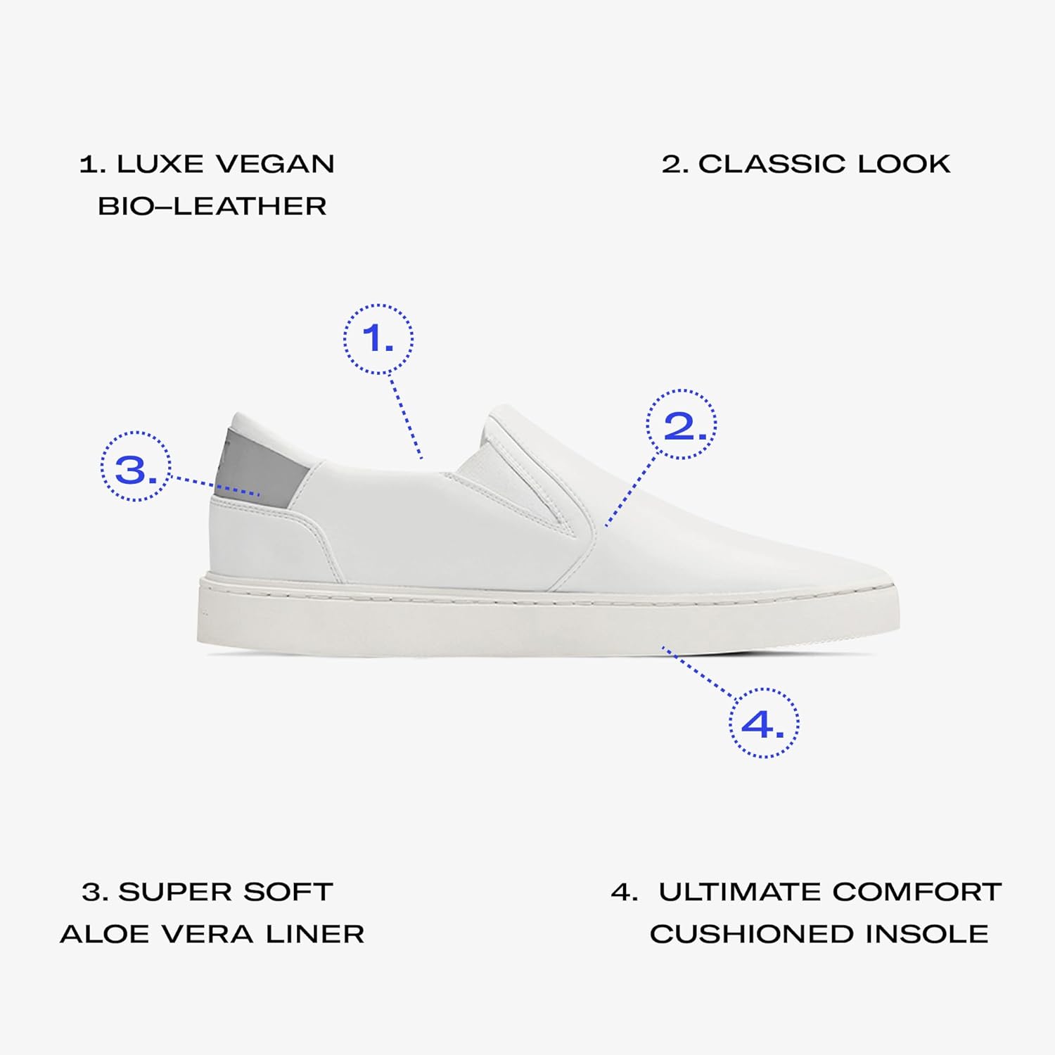 Thousand Fell Women's Slip On Sneakers – Modern, Everyday Shoes, Recycled Materials & Water-Resistant - Image 4