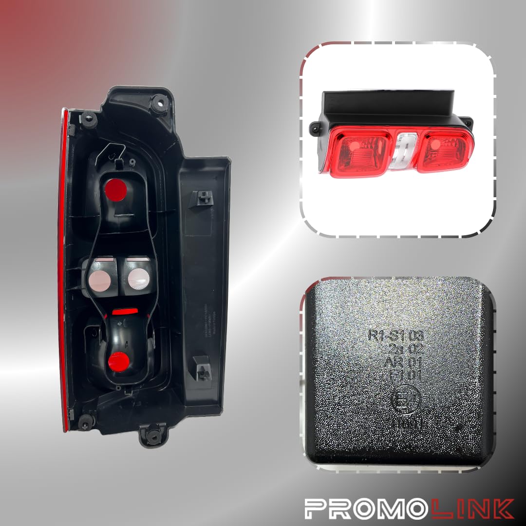 2 faros traseros traseros izquierda derecha compatible con Peugeot Expert Citroen Jumpy Toyota Proace Vivaro con certificado E 9808243080 9808243180