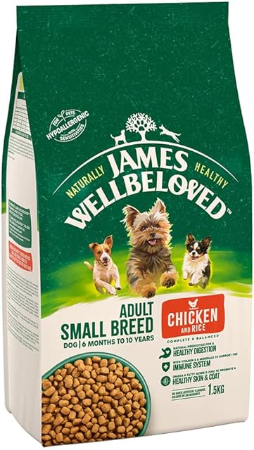 JWB Dog Adult SmallBreed Chicken & Rice 1.5kg