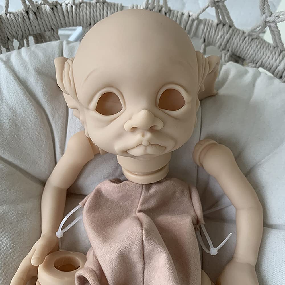 Amazon.co.jp: 17インチリボーンエルフキットDIYリアルな妖精人形未