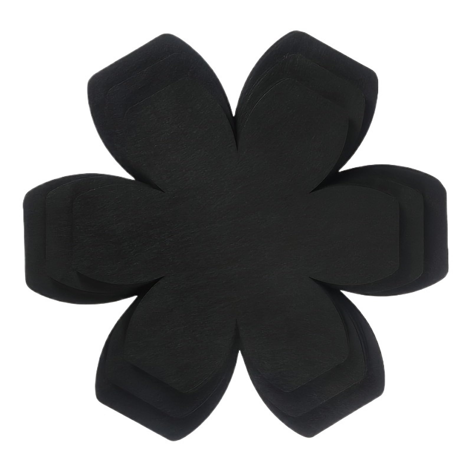 Ppdingding Black 12Pcs Non-Scratch Felt Pot And Pan Protectors - Heat Insulation Divider Pads For Kitchen Cookware(Black)