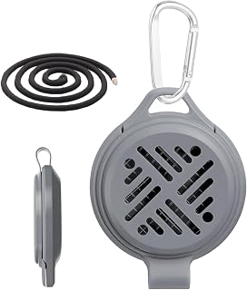 Coil Holder - Coil Incense Holder Box, Portable Incense Coils Holders | Outdoor Coils Holders for Yard Balcony Garden Backyard Travel Hiking Fishing Picnic Camping Backpacking