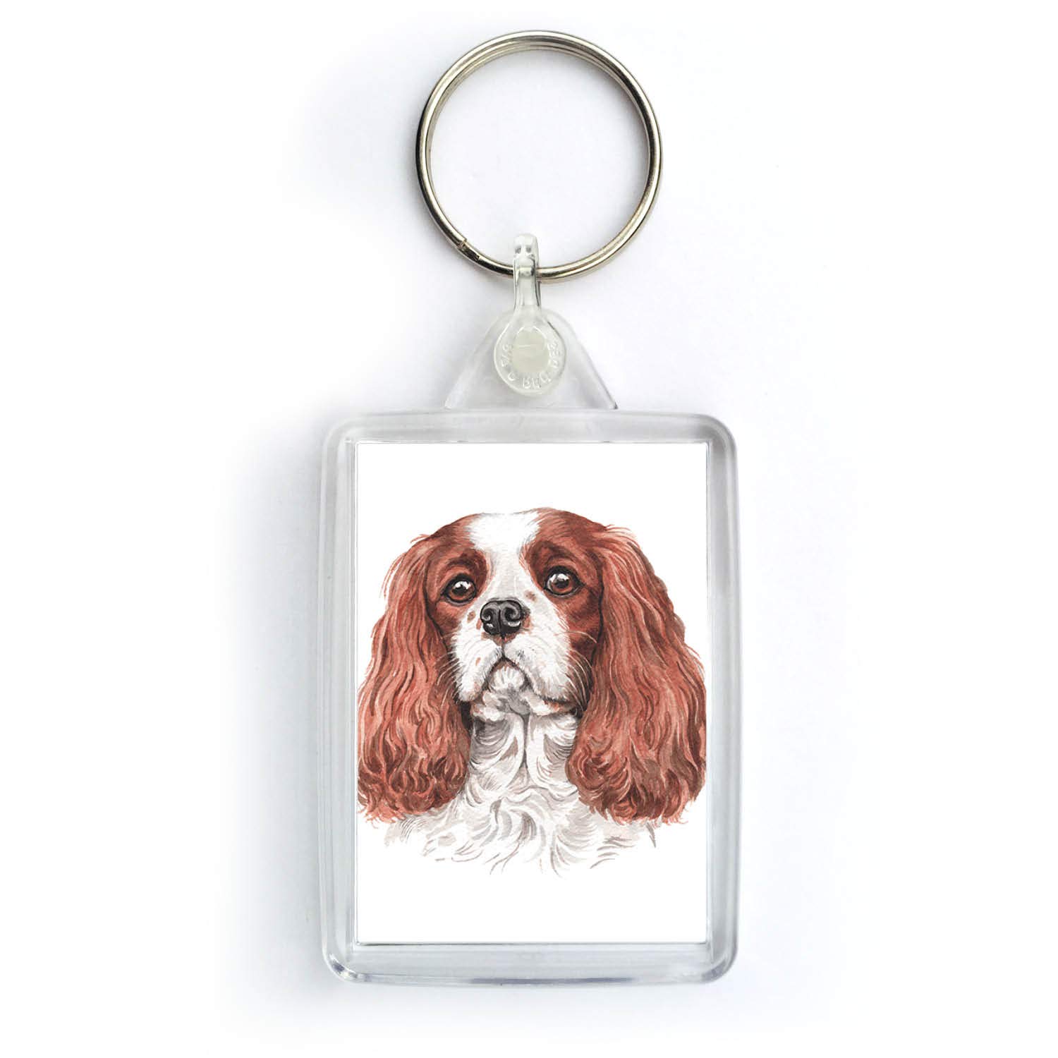 WaggyDogz Cavalier King Charles Spaniel Dog Keyring (KRG-181)