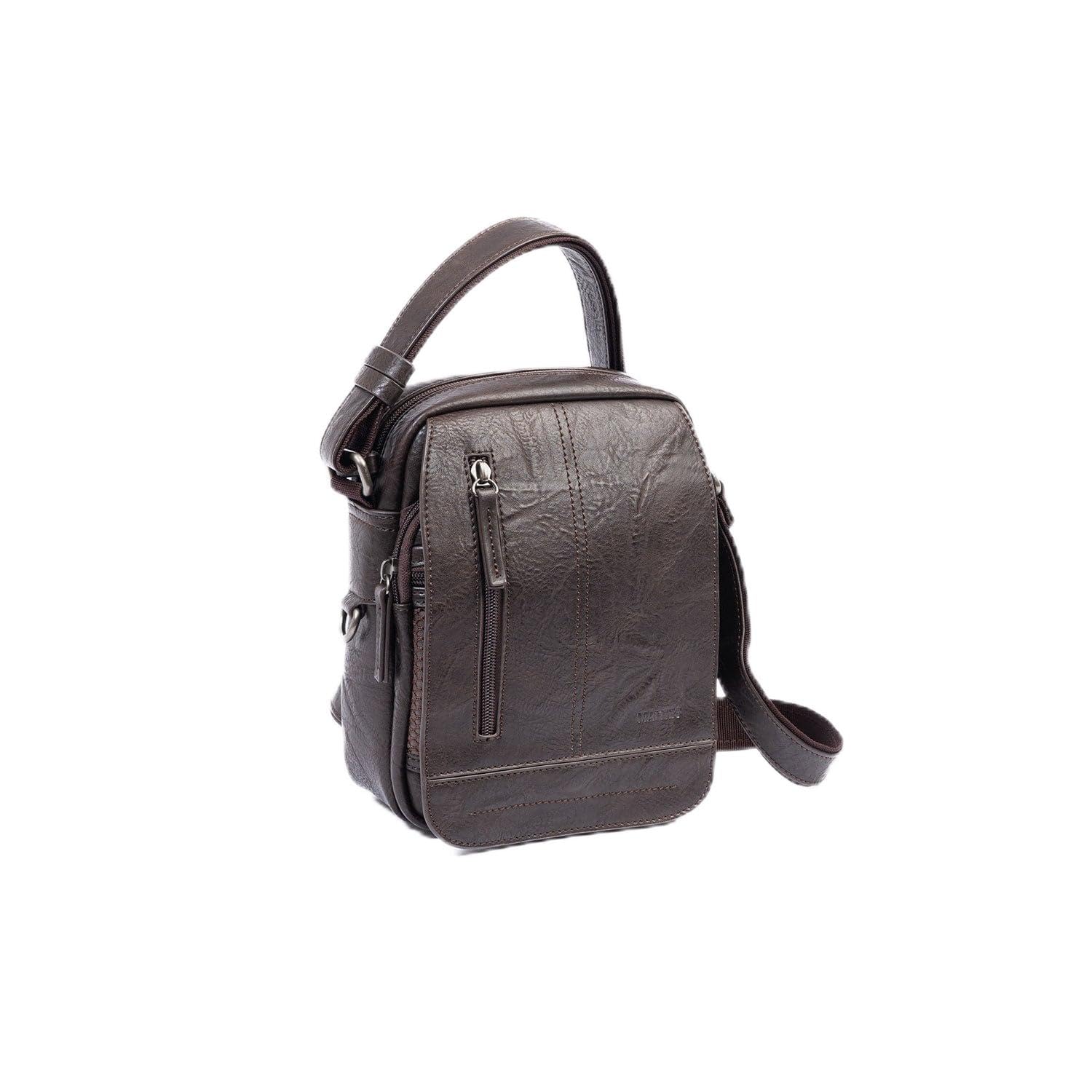 MATTIES Men's Classic Sport Bags, Brown, 0cm x 17cm x 22cm