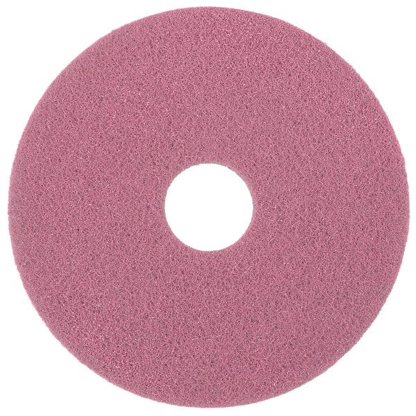 Diversey DD7524563 TASKI Twister Intellipad Almohadilla de limpieza para máquinas de piso con revestimiento de diamante, suelos de alto tráfico, fabricada en Estados Unidos, rosa, 28 pulgadas (paquete