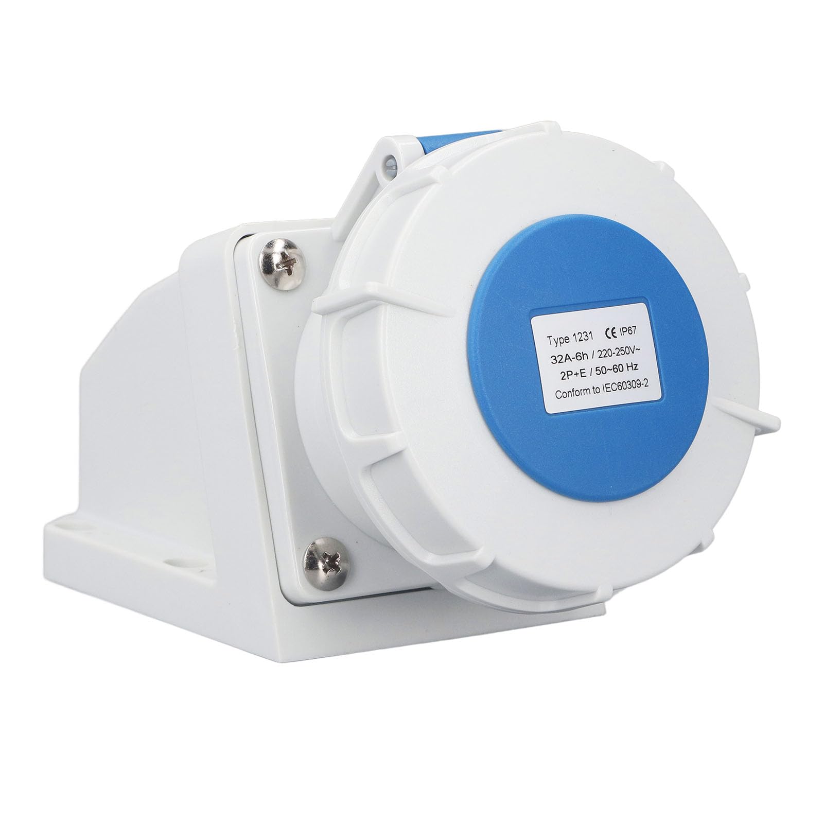 Industriel IP67 32a 2p + e ABS Matériel pour Applications Industrielles