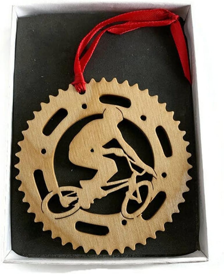 BMX Bike Jump Ornament