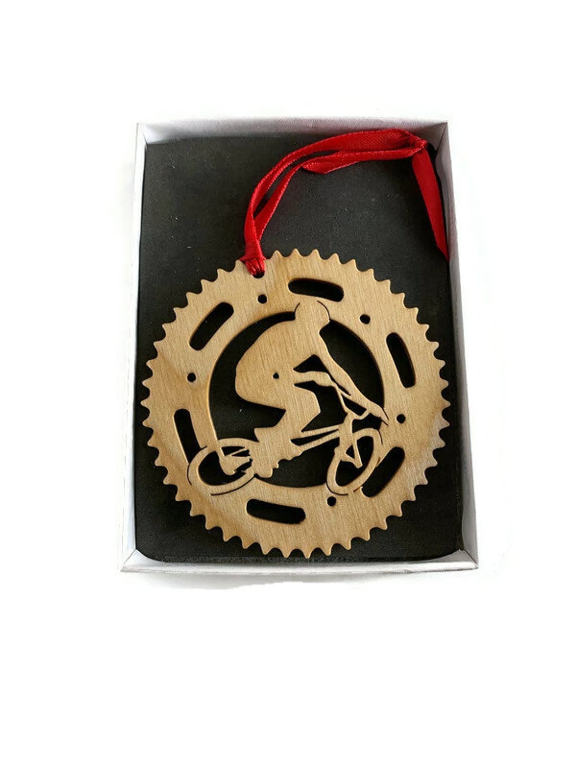 BMX Bike Jump Ornament