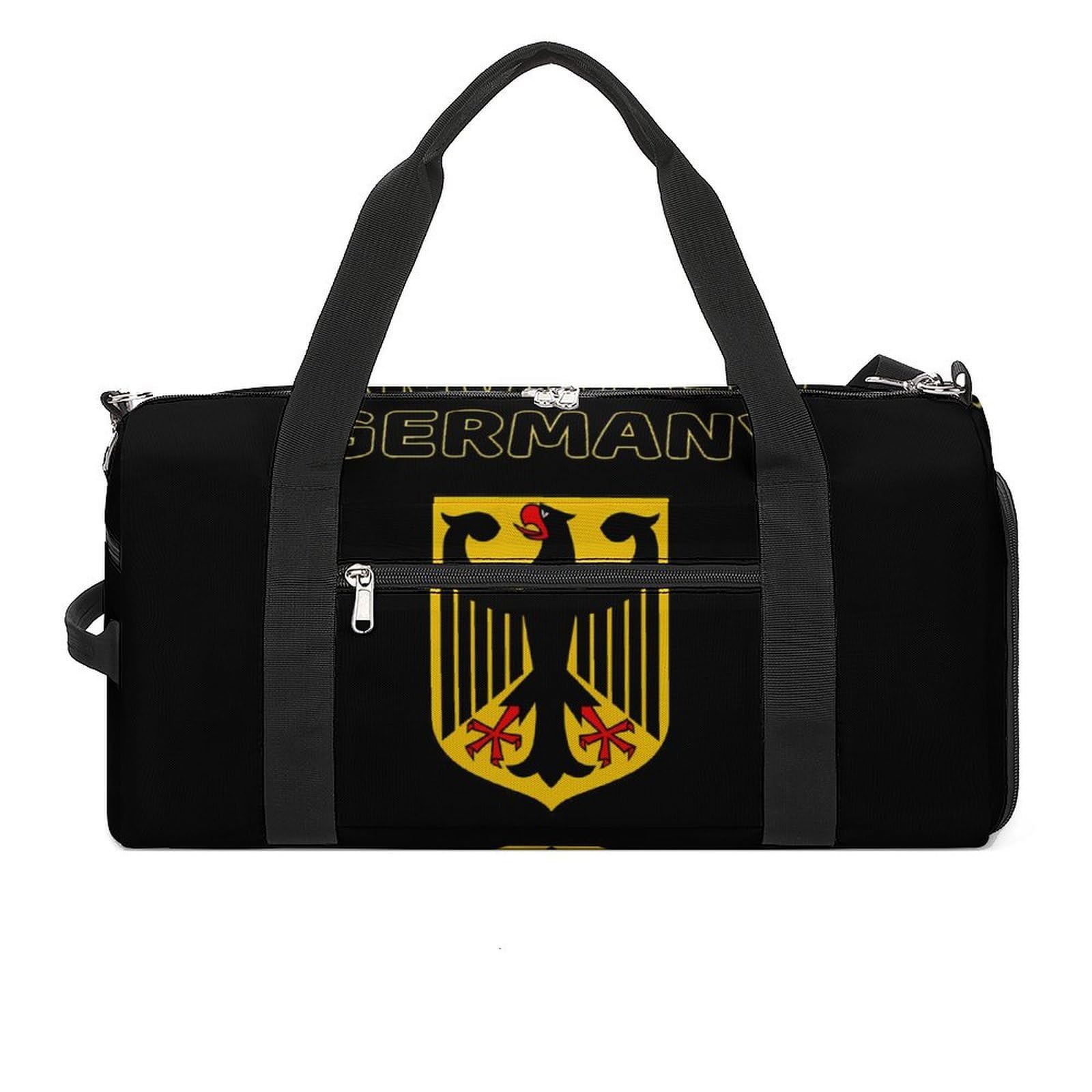 German Germany Sports Bag for Women Men Duffel Weekend Overnight Gym Bags Workout Accessories