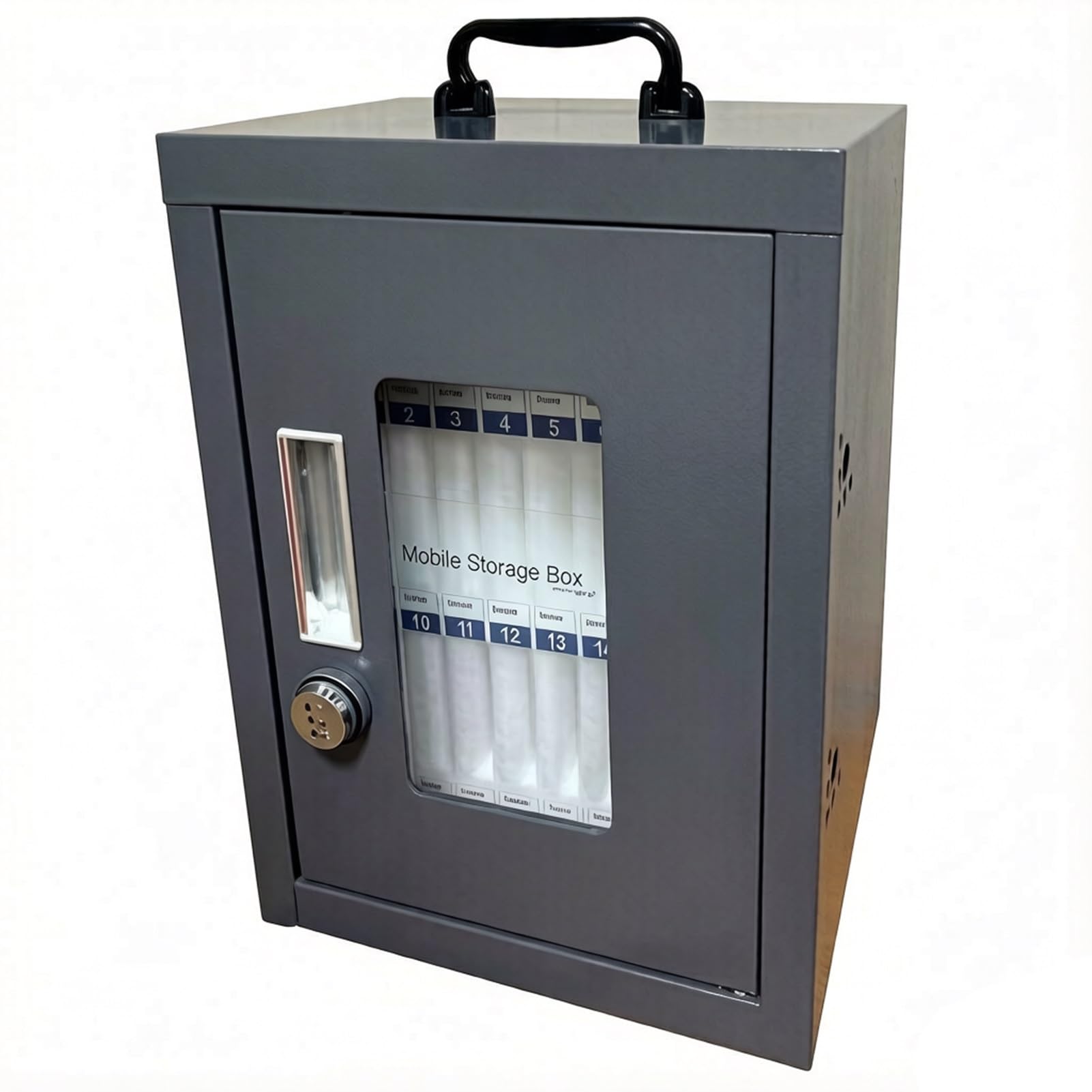 Taquilla De Acero Inoxidable Con Cerradura De Combinación Para Montaje En Pared(24bit)