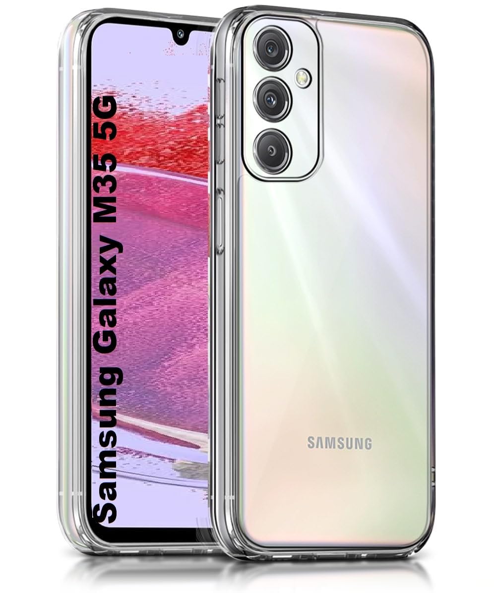Inktree Samsung Galaxy M35 5G Back Cover | Slim Soft Back Case for Samsung Galaxy M35 5G (Transparent) (B0D9YRVVPB) Amazon Price History, Amazon Price Tracker