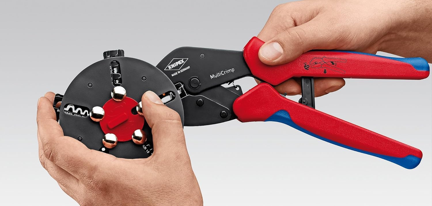 KNIPEX Matryca zagniatająca do izolowanych i nieizolowanych tulejek kablowych 10/16 / 25 mm², 97 39 09