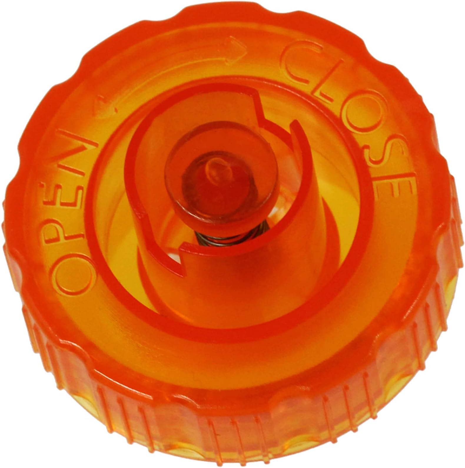 SPARES2GO Water Bottle Lid Compatible with Dimplex Optimyst Electric Fire Heater Container Cap Orange