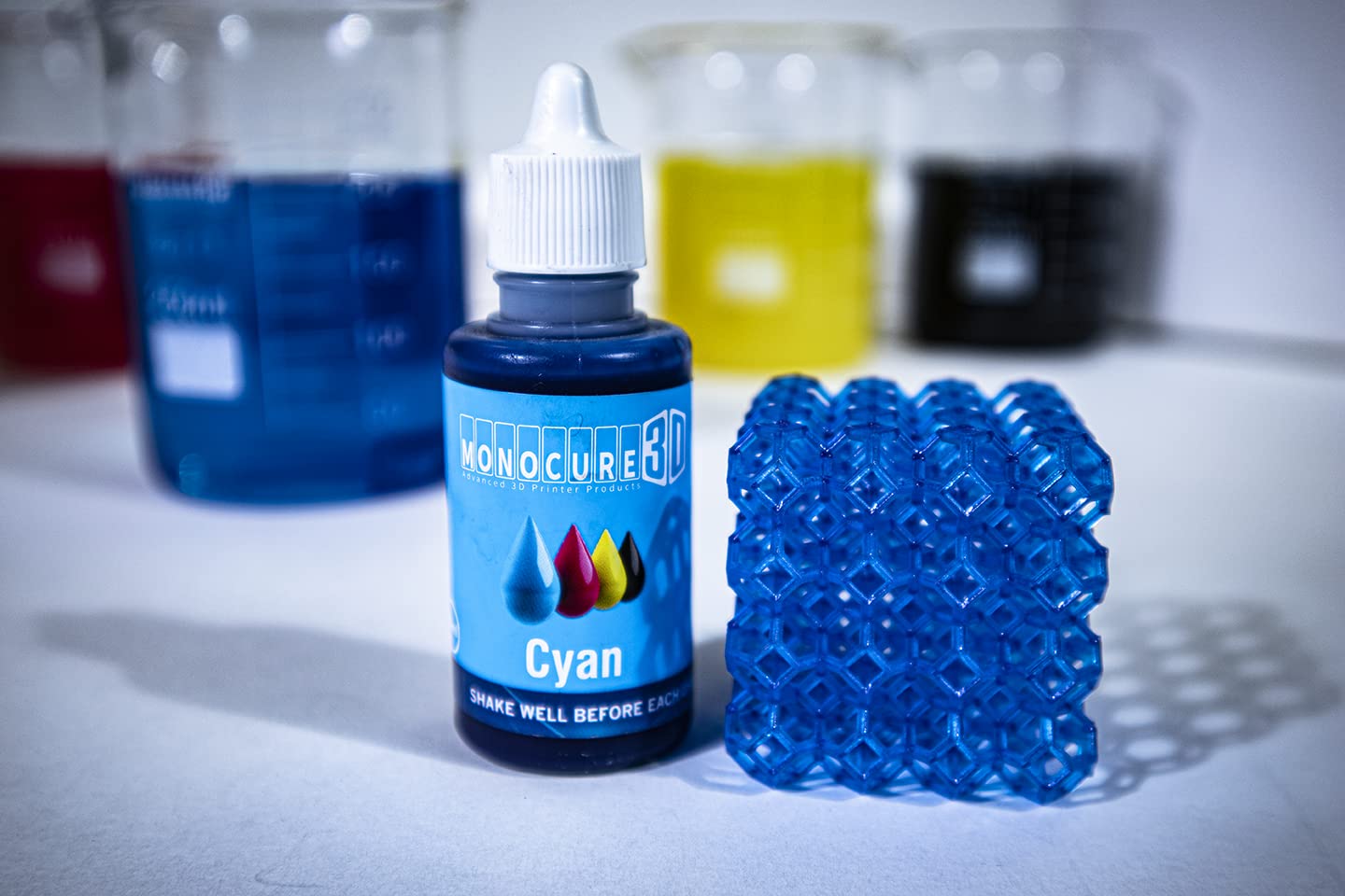 Review Monocure 3D CMYK Pigment Set for 3D Printer Resins