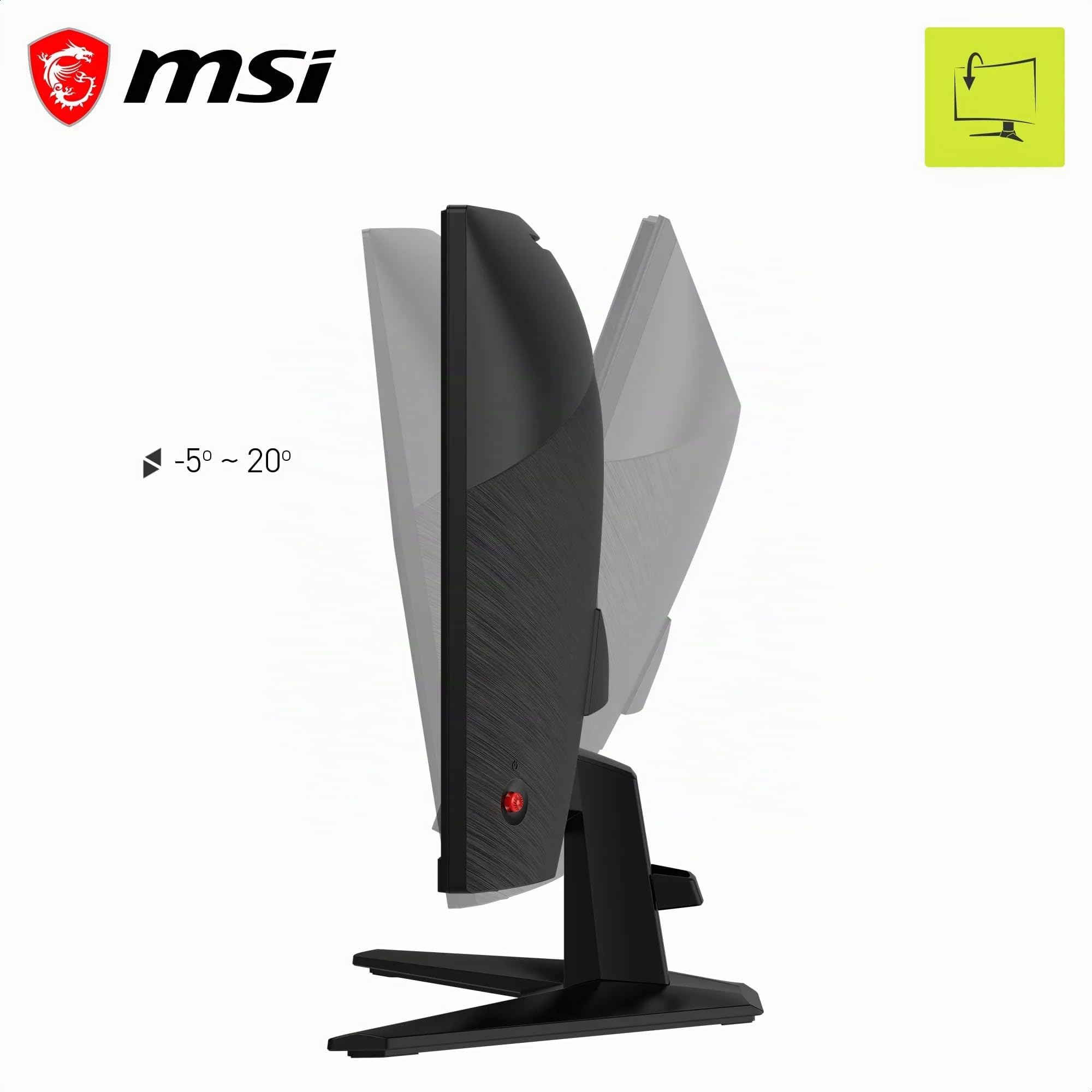 MSI MAG 245C X24 Écran Gaming incurvé 23.6" FHD