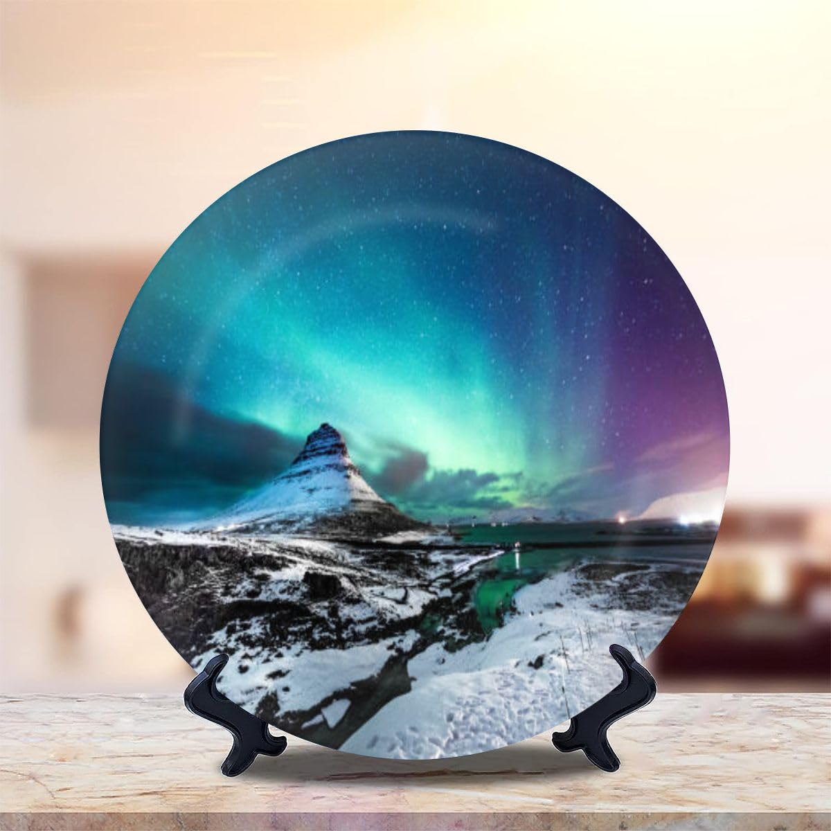 Amazon.com: EPONGEKIT Decorative Plates for Display 8