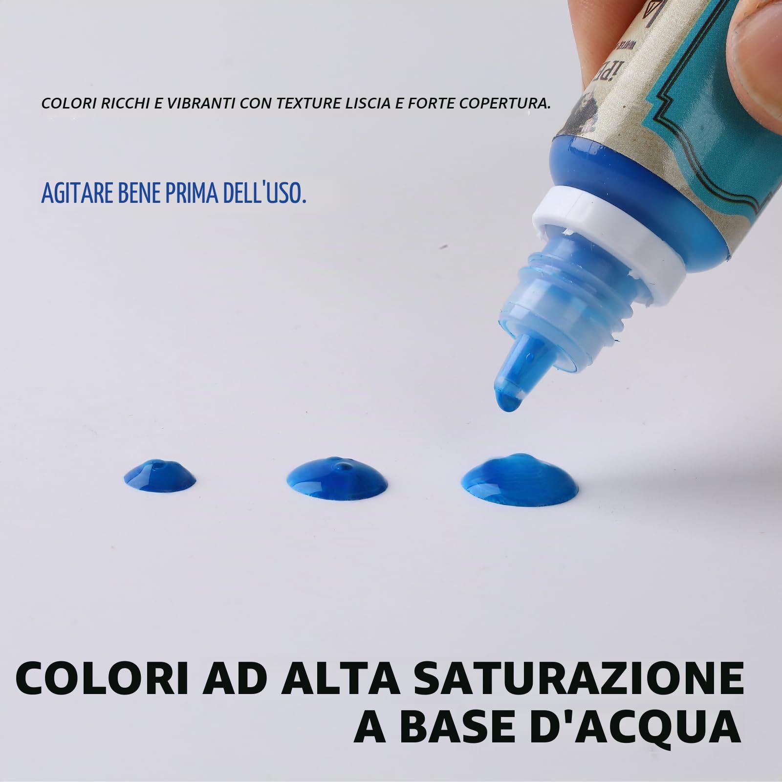 Set di pittura acrilica in miniatura 22 colori e 7 figure DND