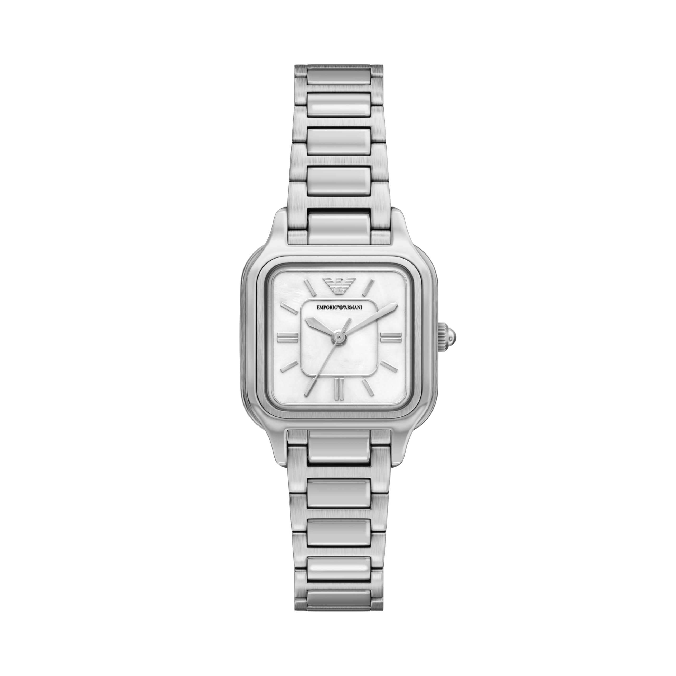 Emporio Armani Womens Three-Hand Stainless Steel Watch, Ar11742