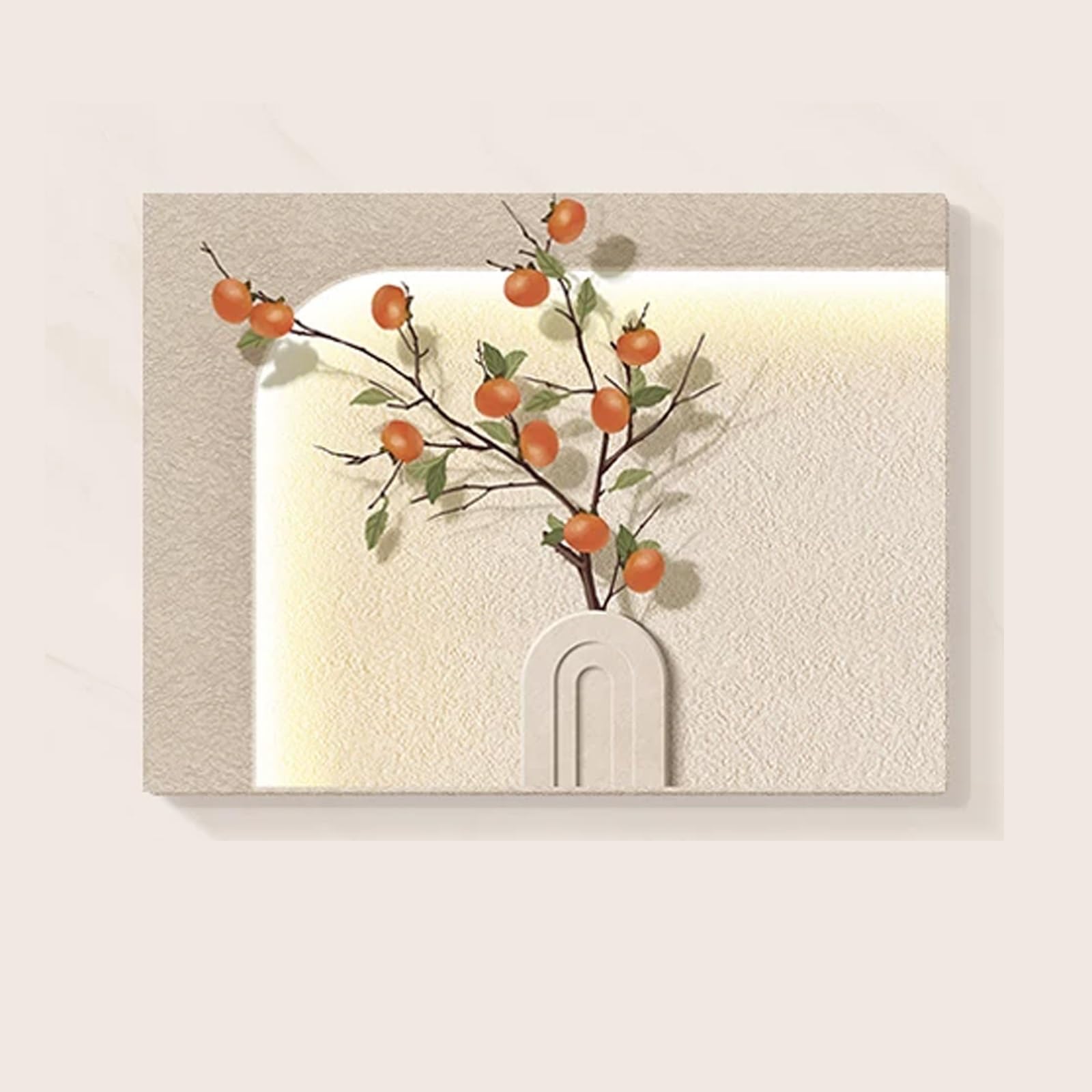 Cache compteur électrique moderne 55x45cm pour tableau et boîte électrique salon - 8
