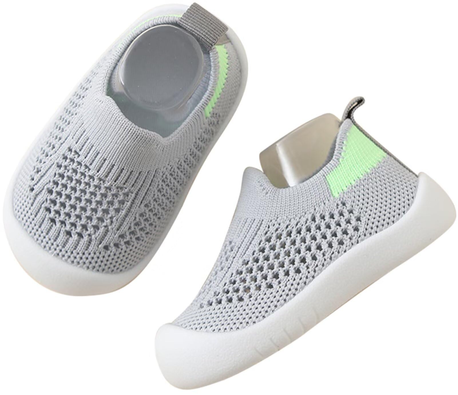 Aggroot Baby Lauflernschuhe Kinder Barfußschuhe Hausschuhe für Mädchen Jungen Baby Schuhe Atmungsaktive Sneaker Babyschuhe rutschfeste