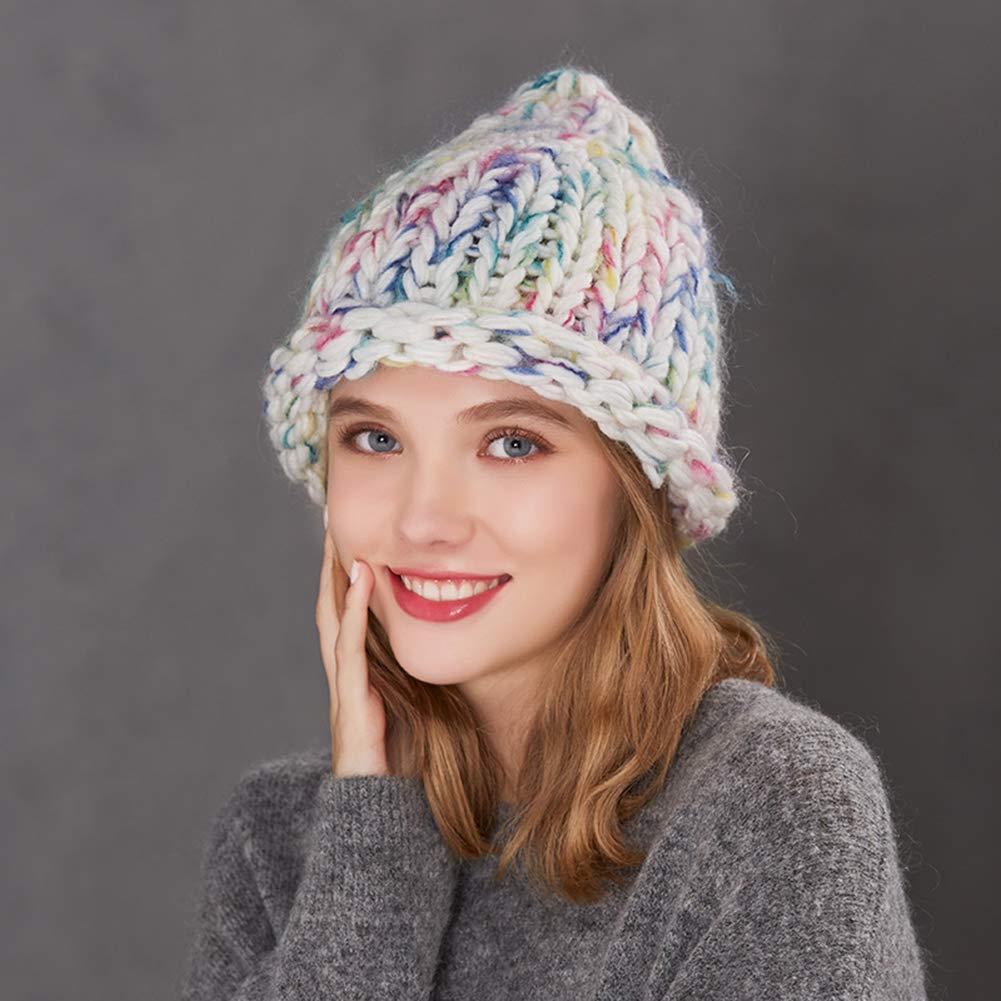 Berretti in Maglia,Cappello Donna Invernale Berretto in Maglia, Regali per Donna a Natale,Beanie Invernale Cappelli per Sci/Bici/Moto