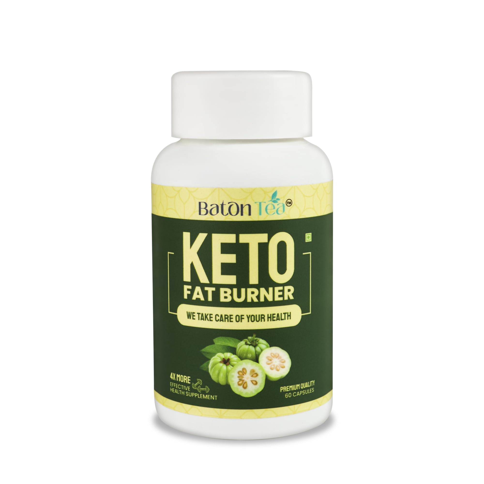Baton Keto Fat Burner 60 Capsules for Men & Women | Weight Management & Belly Fat Support | Garcinia Cambogia, Green Coffee, Triphala | Metabolism, Appetite Control, Gut Health (60 CAPSULE)-picture-10