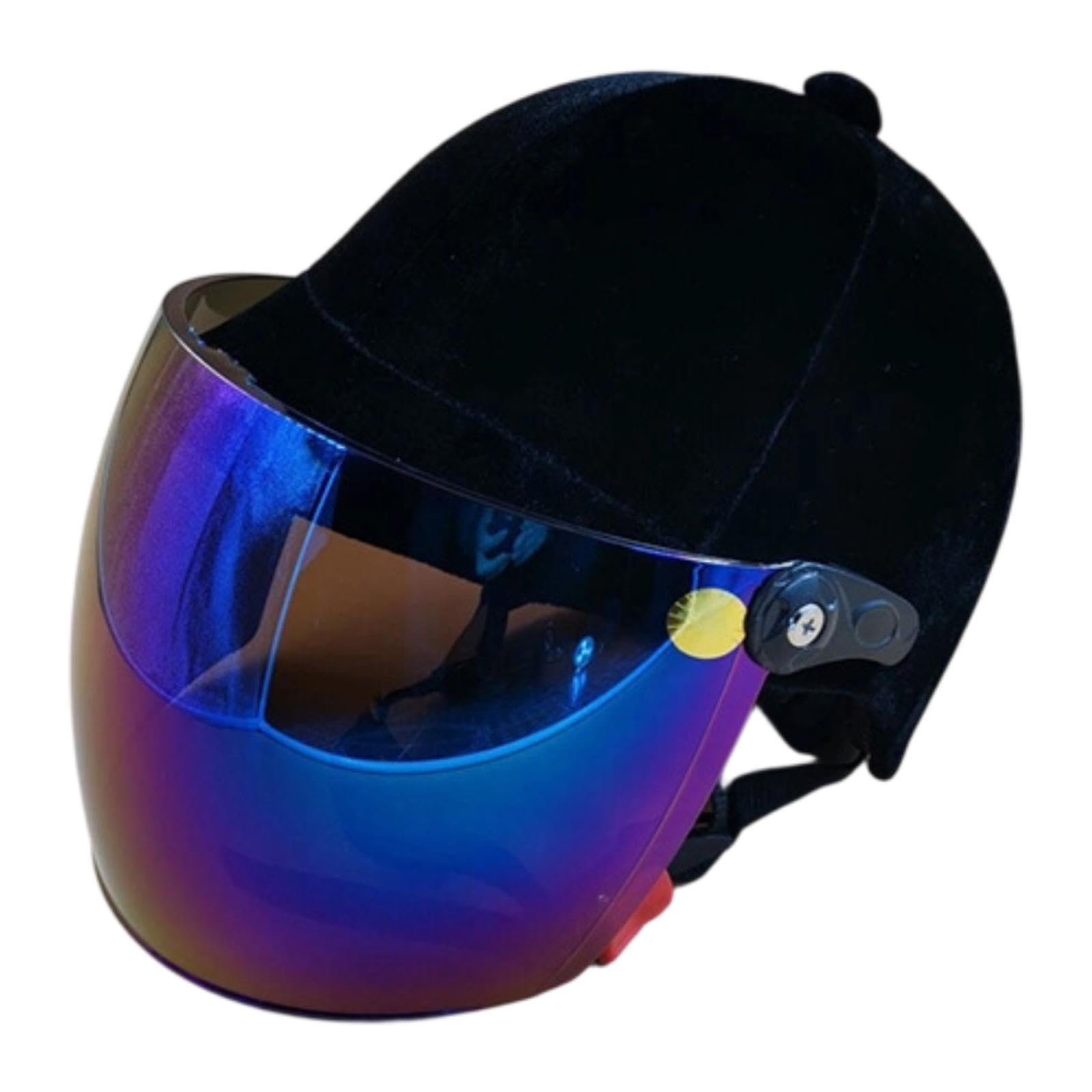 Casco da Equitazione, Casco Equestre Progettato con Struttura Ergonomica, in Velluto E Fodera in PP, Adatto per Uomini E Donne Che Vanno a Cava